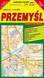 Obrazek Przemyśl 1:14 500 plan miasta PIĘTKA