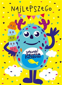 Picture of Karnet urodzinowy potworek