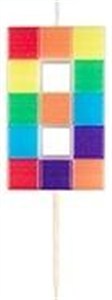 Obrazek Świeczka urodzinowa 8 klocki 7cm