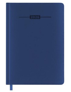 Picture of Kalendarz książkowy 2026 A5 niebieski EASY