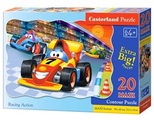 Picture of Puzzle Maxi Konturowe: Racing Action 20