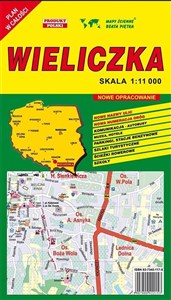 Obrazek Wieliczka 1:11 000 plan miasta PIĘTKA