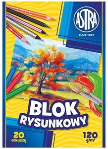 Picture of Blok rysunkowy A4 20 kartek 10 sztuk