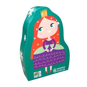 Picture of Puzzle dla dzieci w ozdobnym pudełku Księżniczka