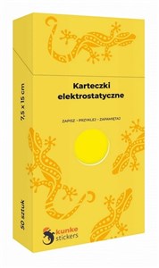 Picture of Karteczki elektrostatyczne 50szt żółte