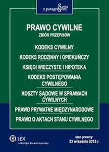 Picture of Prawo cywilne Zbiór przepisów