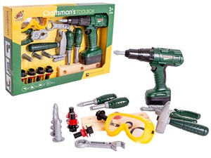 Obrazek Zestaw narzędzi z wiertarką na baterie