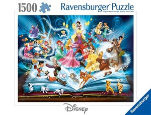 Obrazek Puzzle 1500 Księga opowieści Disneya