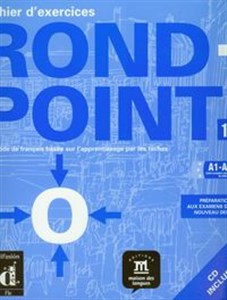 Picture of Rond Point 1 A1-A2 Zeszyt ćwiczeń z płytą CD Szkoły ponadgimnazjalne