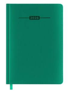 Picture of Kalendarz książkowy 2026 A5 zielony EASY