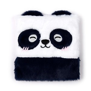 Picture of Puszysty pluszowy notatnik linie Panda
