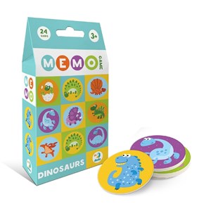 Obrazek Gra Memo Dinozaury