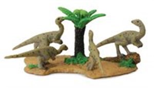 Obrazek Figurki dinozaurów + drzewo