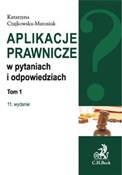 polish book : Aplikacje ... - Katarzyna Czajkowska-Matosiuk