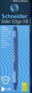 Obrazek Długopis SCHNEIDER Slider Edge XB niebieski 10 sztuk