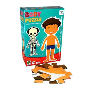 Obrazek Gigantyczne puzzle Moje ciało Chłopiec 26el