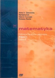 Picture of Matematyka 1 Ćwiczenia Część 2 Liceum ogólnokształcące