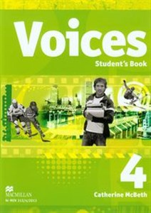 Obrazek Voices 4 Student's Book + CD gimnazjum