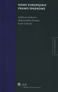 Picture of Nowe europejskie prawo spadkowe