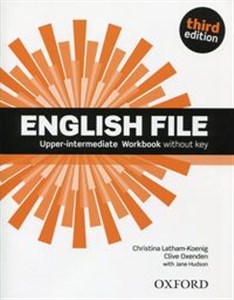 Obrazek English File Upper-Intermediate Workbook without key Szkoła ponadgimnazjalna
