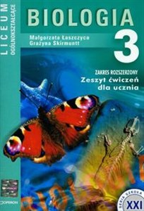 Picture of Biologia 3 Zeszyt ćwiczeń Zakres rozszerzony Liceum ogólnokształcące