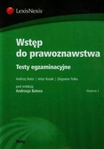 Picture of Wstęp do prawoznawstwa Testy egzaminacyjne