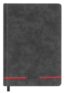 Picture of Kalendarz książkowy 2026 A5 czarny EASY