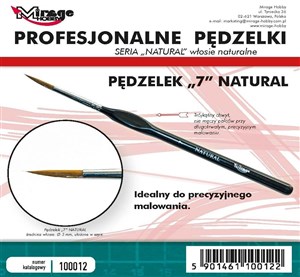 Obrazek Pędzelek natural 7