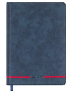 Picture of Kalendarz książkowy 2026 A5 niebieski EASY