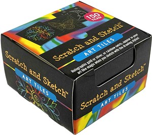 Obrazek Zdrapywanka Artystyczna Zestaw 150 sztuk