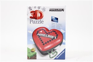 Picture of Puzzle 3D 54 Serce Minecraft