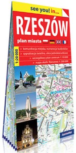 Obrazek Rzeszów plan miasta 1:20 000