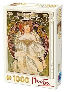Obrazek Puzzle 1000 Alfons Mucha, Zadumana