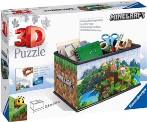 Obrazek Puzzle 3D 108 Szkatułka Minecraft