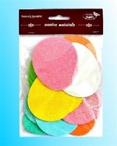 Picture of Jaja duże brokatowe 16szt