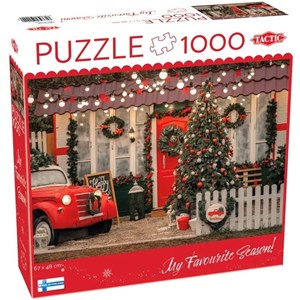 Picture of Puzzle 1000 XMAS Christmas Porch
