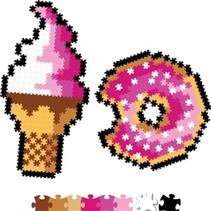 Obrazek Puzzelki Pixelki Jixelz Słodkości 700 elementów.