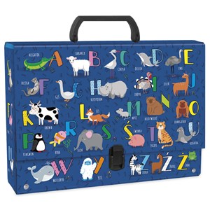 Picture of Teczka twarda z rączką Alfabet