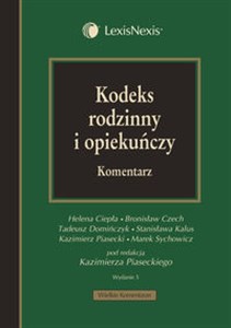 Obrazek Kodeks rodzinny i opiekuńczy Komentarz