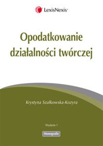 Obrazek Opodatkowanie działalności twórczej