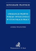Gwarancje ... - Andrzej Marian Świątkowski -  books in polish 