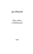 polish book : Dwa szkice... - Jan Woleński