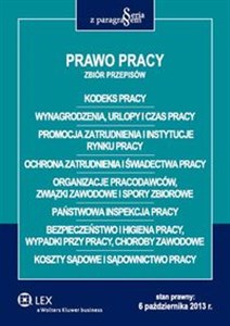 Obrazek Prawo pracy Zbiór przepisów