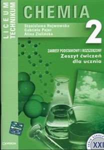 Picture of Chemia 2 Zeszyt ćwiczeń Liceum technikum Zakres podstawowy i rozszerzony