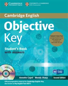 Obrazek Objective Key Student's Book with answers + 3CD
