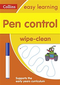 Picture of Pen Control Age 3-5 Wipe Clean Activity Book (Collins Easy Learning Preschool)