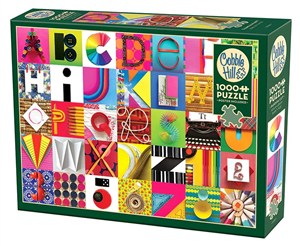 Obrazek Puzzle 1000 Litery i cyfry G3