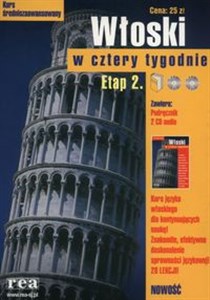 Obrazek Włoski w 4 tygodnie Etap 2 z płytą CD