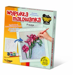 Picture of WYPUKŁA MALOWANKA KWIATY FREZJE 69003