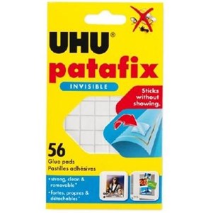 Picture of UHU Patafix Płatki invisible 56 płatków